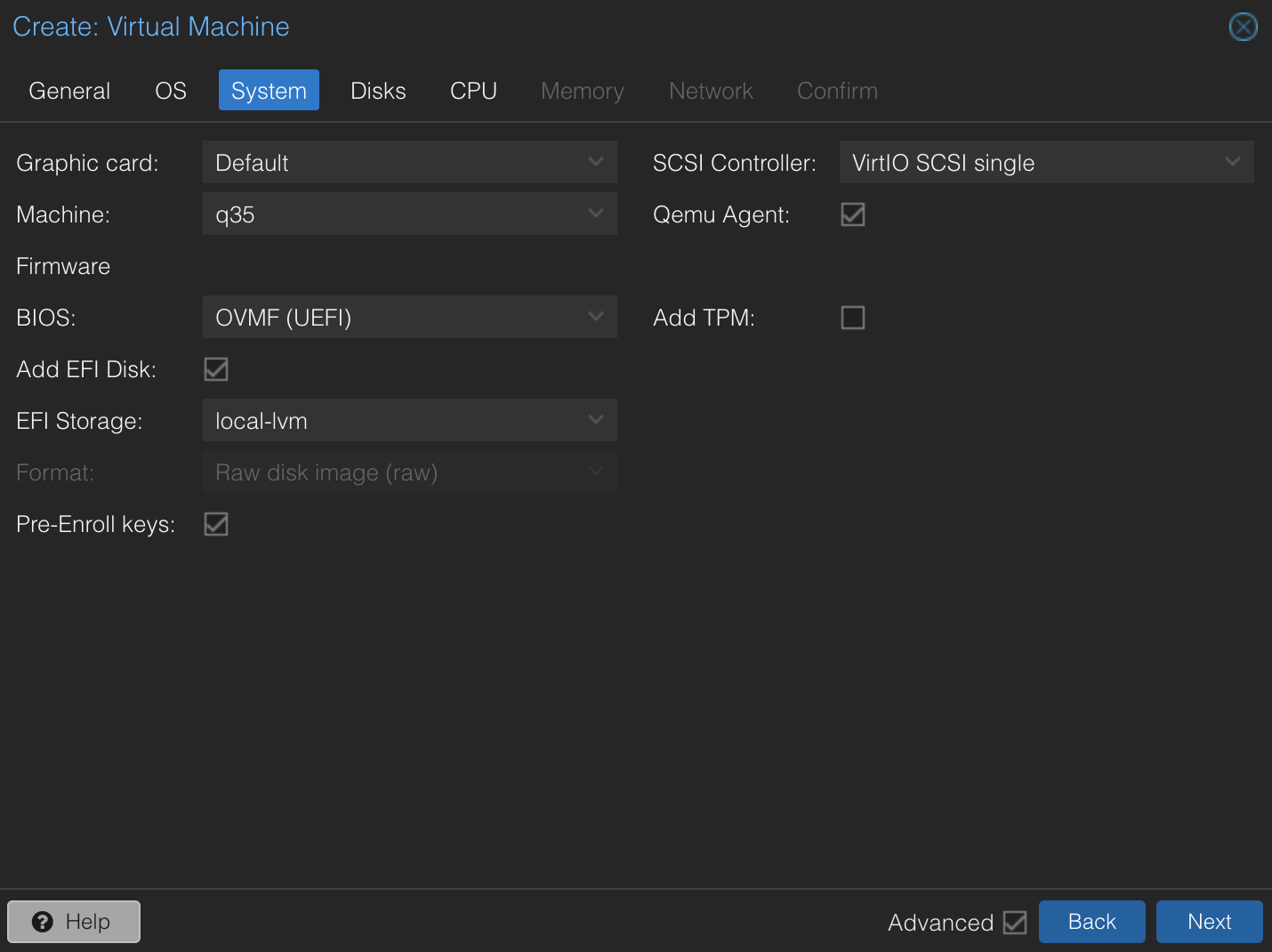 System Configuration
