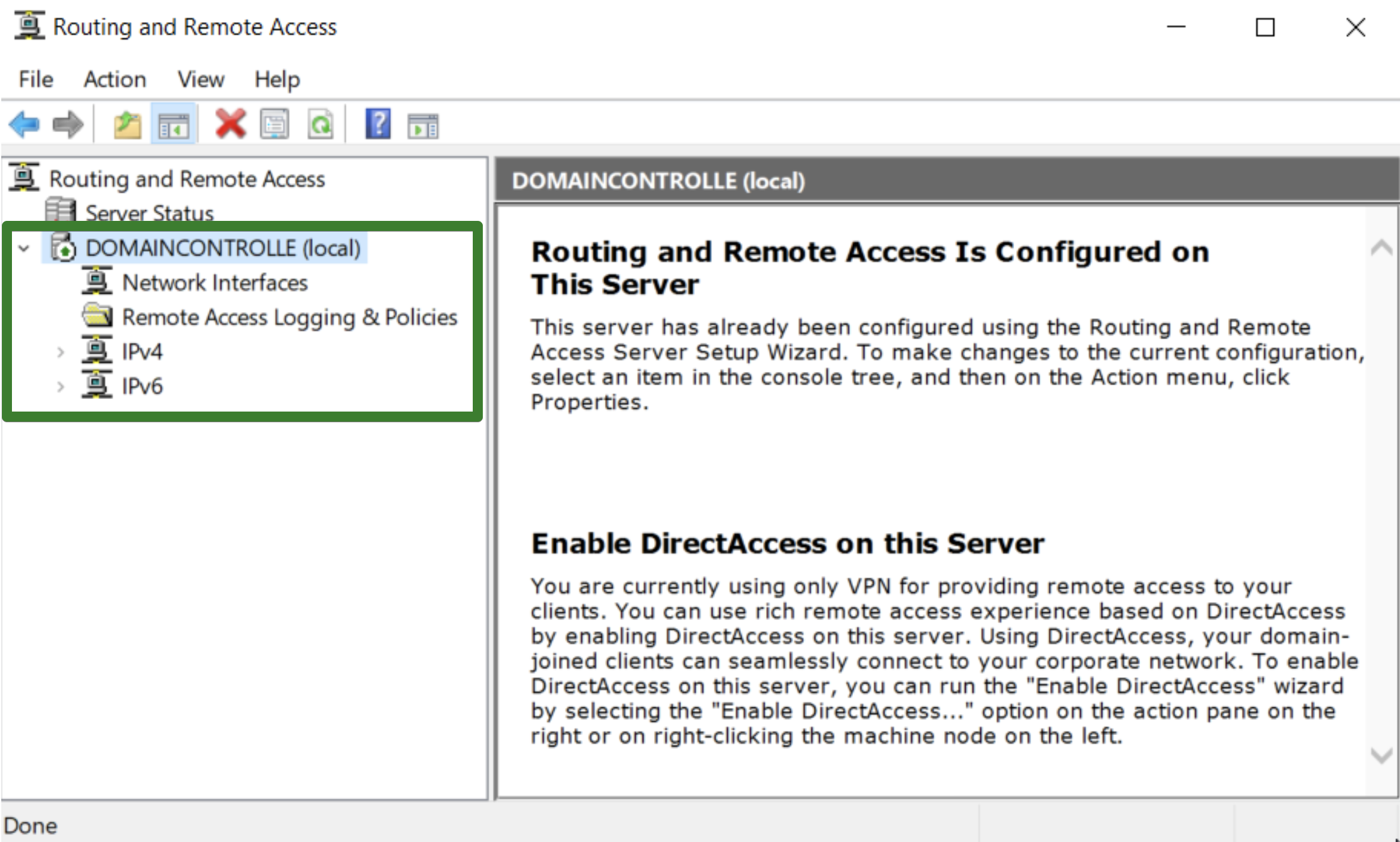 NAT Configured